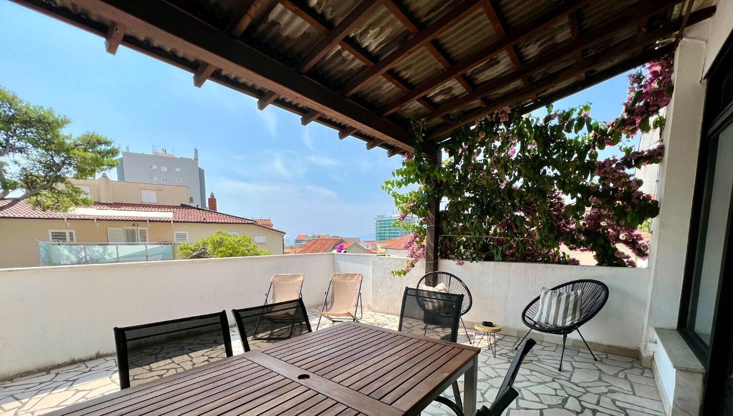 Apartment Denis - Great Location & Large Terrace Μακάρσκα Εξωτερικό φωτογραφία